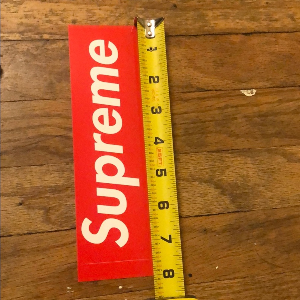 Supreme Red Box Logo Stickers - Picture 3 of 3